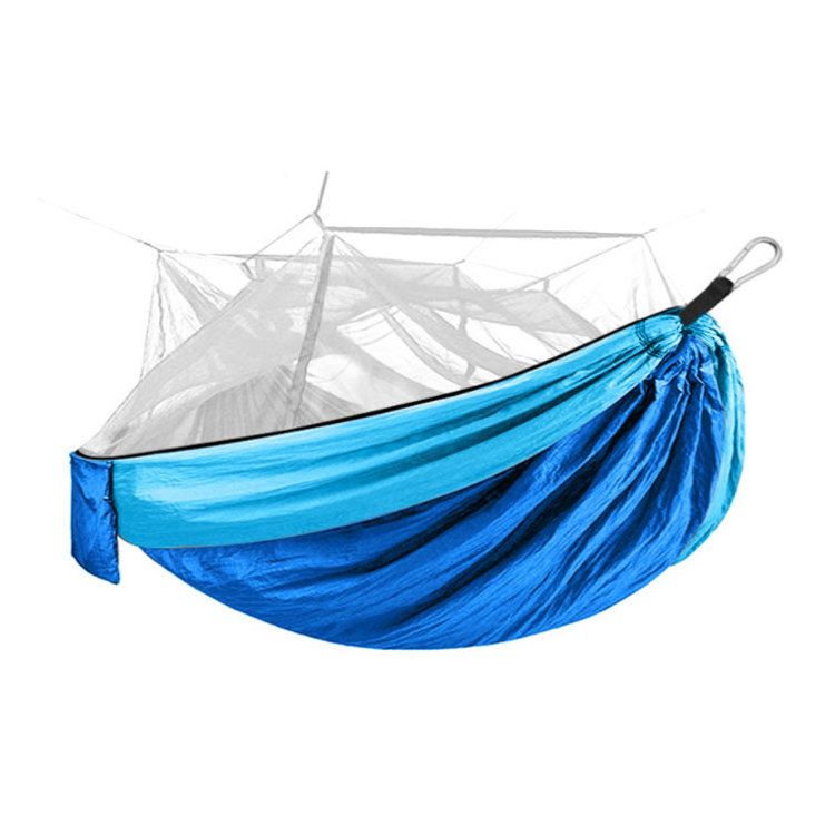 Ultralight Nylon Parachute Camping Hammock Single Double Portable Hammock with 2 Hanging Straps