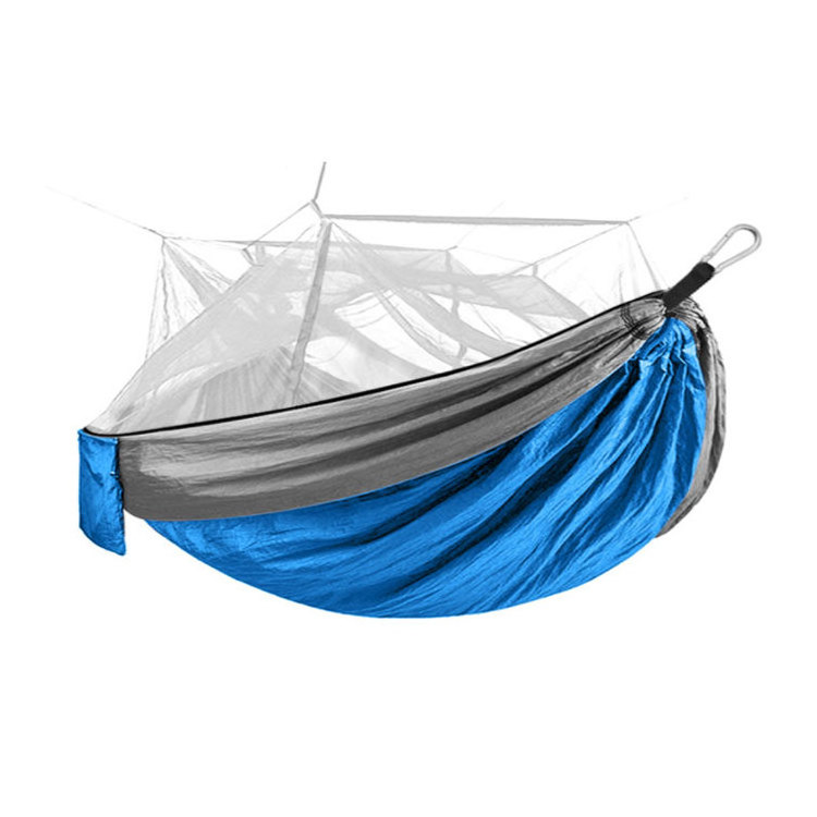 Ultralight Nylon Parachute Camping Hammock Single Double Portable Hammock with 2 Hanging Straps