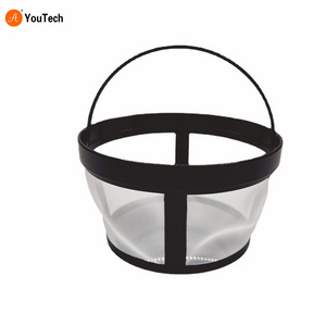 Reusable Coffee Filter Basket Cup Style Coffee Machine Strainer Nylon Mesh Filter Funnel Kettle Coffee Maker Tool Accessories