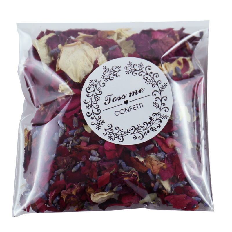 100% Natural Dried Rose Petals Sprinkles dried roses flower confetti for Wedding Party Decoration confetti