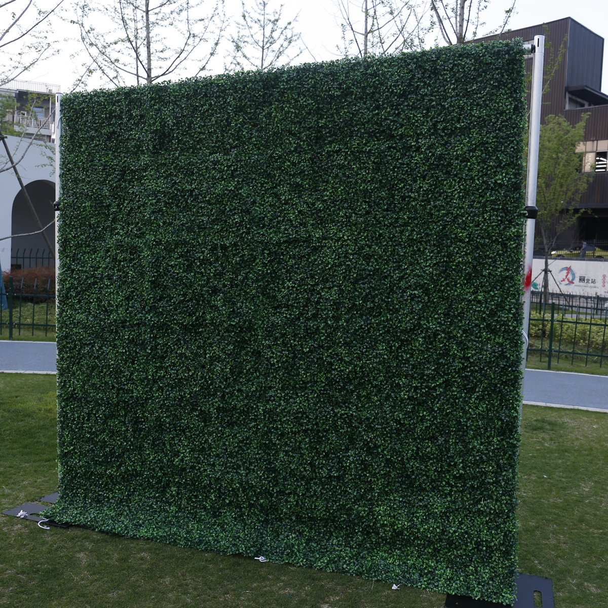 8ftx8ft Roll Up Grass Wall Decor Artificial Plant Wall High Quality Green Grass Backdrop Wall for Events Wedding Decor