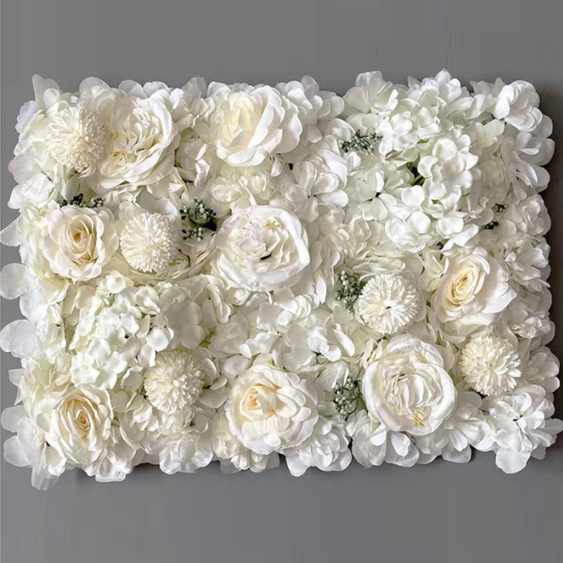 40cm 60cm Wholesale Flowers Wall Backdrop Wedding Decor Wall Flower Panel For Decoration