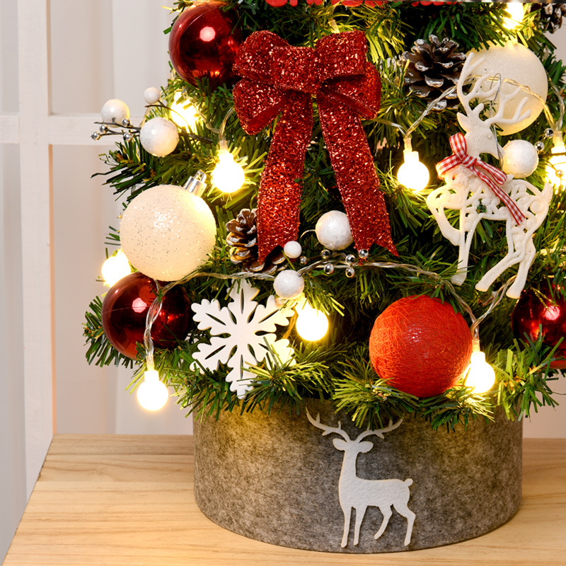 60cm Decoration Home Mini Christmas Tree 1.5/1.8 Meters Large Christmas Ornament Simulation Tree