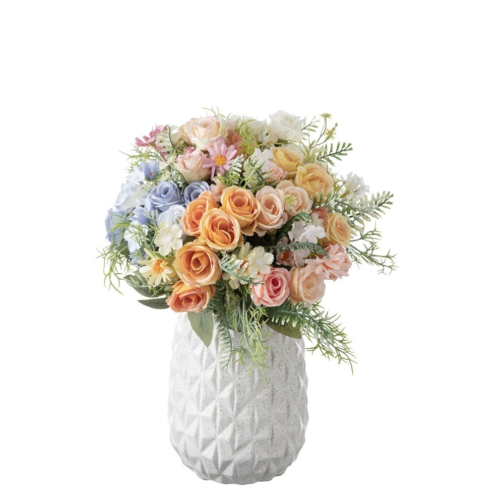 AYOYO OEM Artificial Rose Daisy Bouquet Wedding Decoration Artificial Flower Bouquets Wholesale