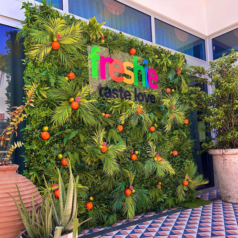 Customized Green Wall Plants Wall Artificial Plants Backdrops for Wedding Events