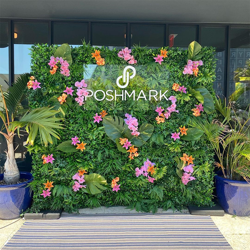 Customized Green Wall Plants Wall Artificial Plants Backdrops for Wedding Events