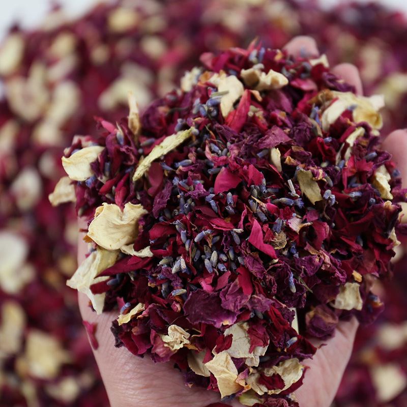 100% Natural Dried Rose Petals Sprinkles dried roses flower confetti for Wedding Party Decoration confetti