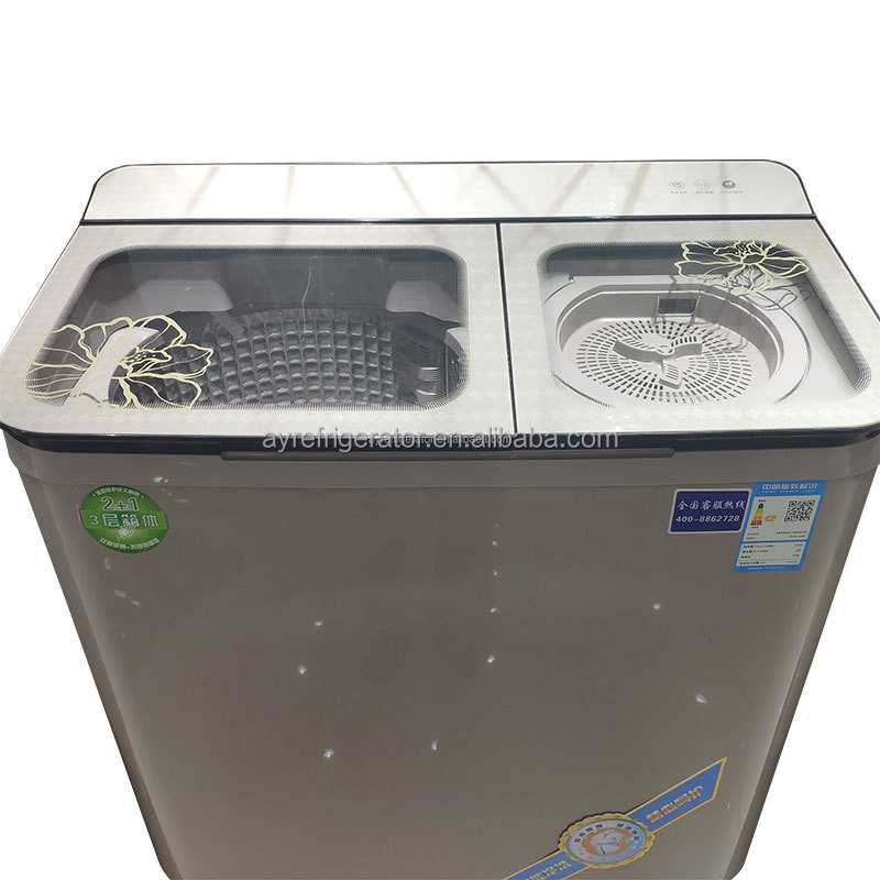 12KG Factory Price Semi Auto Twin Tub Washing Machine Top Loading Washing Machine