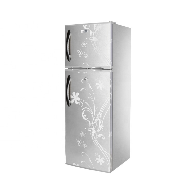 Factory 195L double door second-hand refrigerators freezer commercial top-freezer Refrigerators