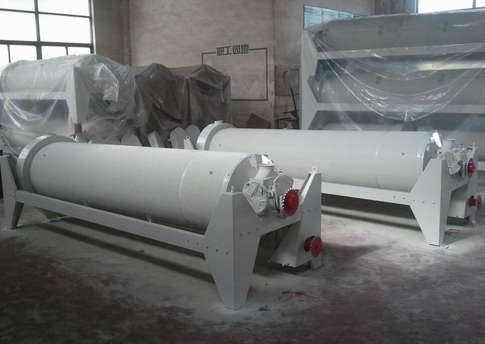 wheat cleaning machine Indented Cylinder Length Sorter, Rice length separator machine, Grain Indent Cylinder Seed Cleaner