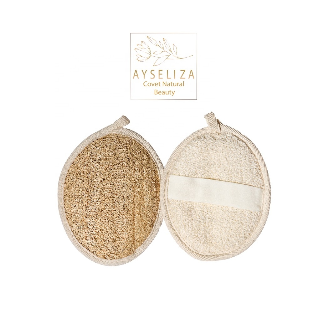 Loofah Pad Sponge Wholesale Round For Body And Face Natural Eco Friendly Bath Shower By Ayseliza Natural Shower Luffa Sponges