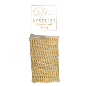 Exfoliating Kese Mitt Sisal Exfoliating Bath Gloves 100% Turkish Sisal Scrubber For Silky Body Skin Exfoliant Hammam Kese Sponge