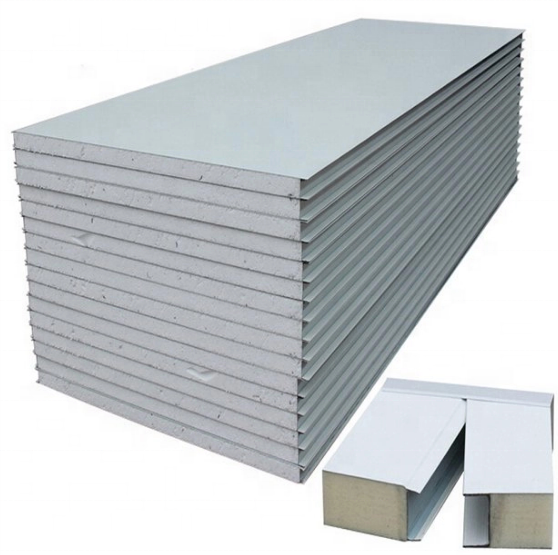 Cold room Easy Installation exterior  aluminium fireproof wall /roof panel EPS/Rock Sandwich Panels Best Price