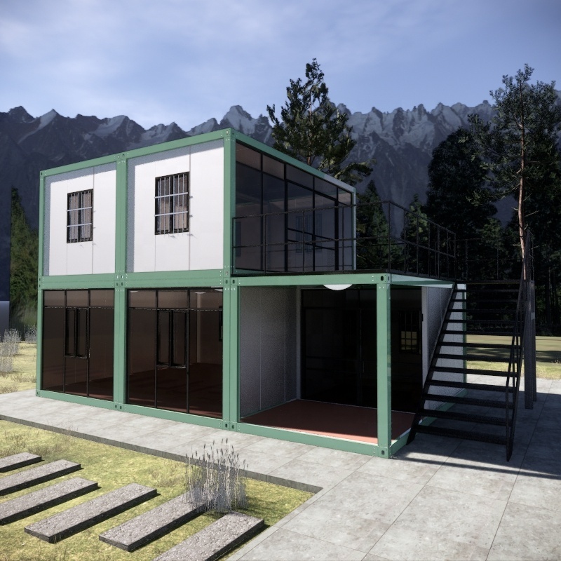 Low Cost Prefab House Container Van House for Sale Philippines Used Portable Homes for Sale