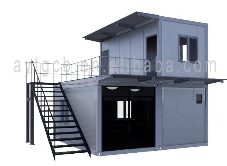 House Use 20ft 40ft Prefabricated Wooden Shipping Container Home Villa for Sale