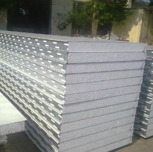 Cold room Easy Installation exterior  aluminium fireproof wall /roof panel EPS/Rock Sandwich Panels Best Price