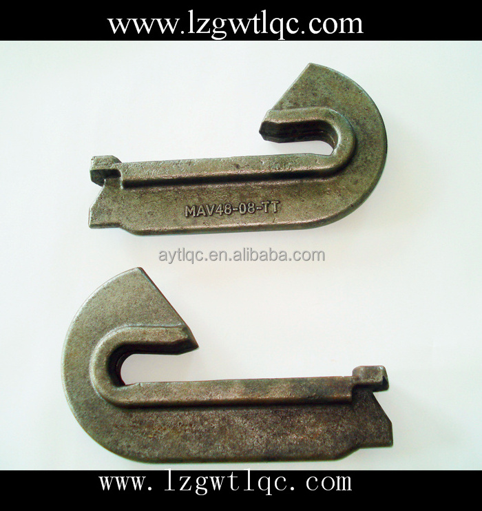 Rail anchor fastener for railway concrete sleeper