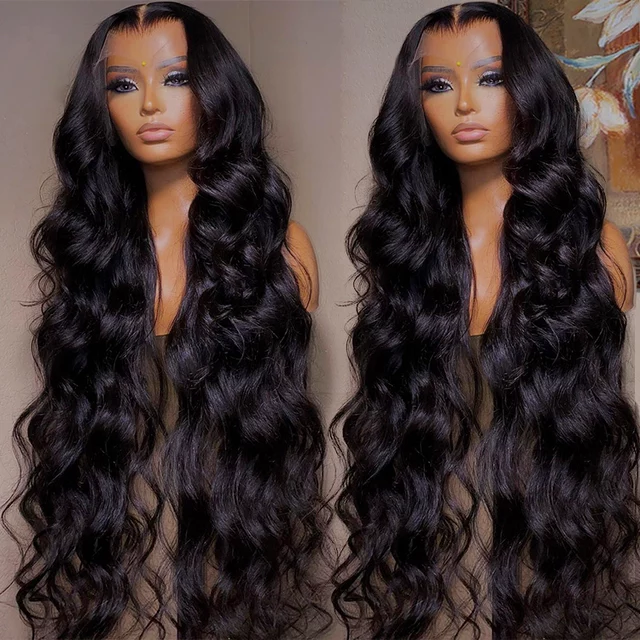 30 32 34 36 38 40 50 inch Human Lace Frontal Wig Vendors Straight Virgin Brazilian Hd Lace Front Human Hair Wigs For Black Women