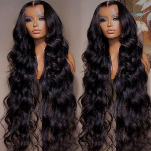 30 32 34 36 38 40 50 inch Human Lace Frontal Wig Vendors Straight Virgin Brazilian Hd Lace Front Human Hair Wigs For Black Women