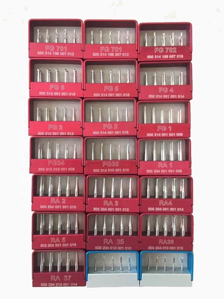 High Speed Dental Tungsten Carbide Burs