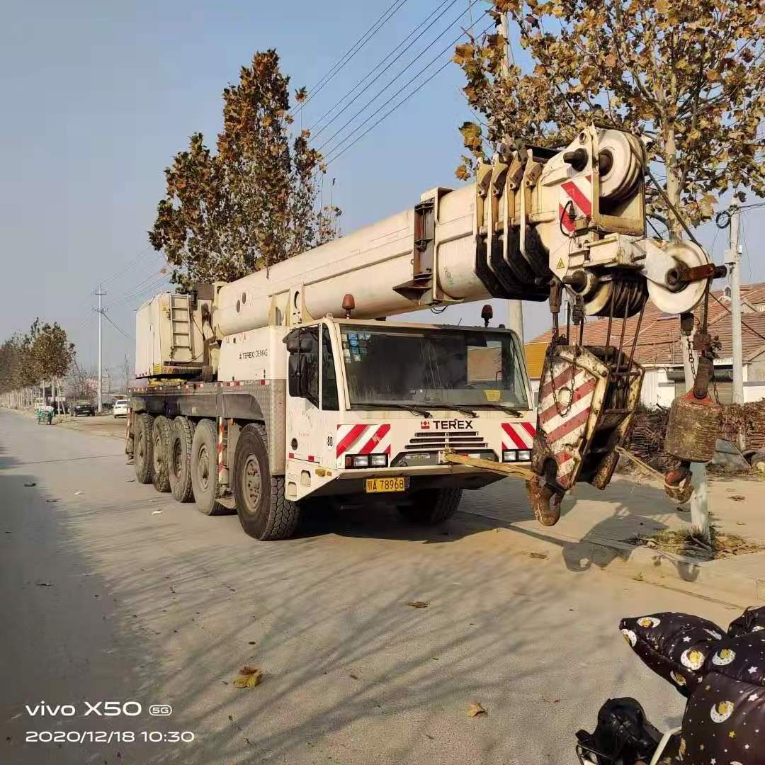 Original Paint Used Demagg AC100 AC435 100ton 150 ton Tire Truck Crane With Competitive Price For Sale