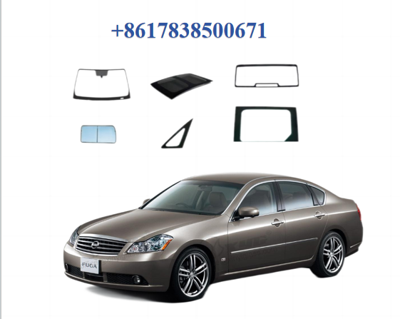 NISSAN FUGA Y50 Y51 Car Auto Glass Front Windshield Door Windows Rear Windscreen Triangle Quarter Assembly sunroof panor