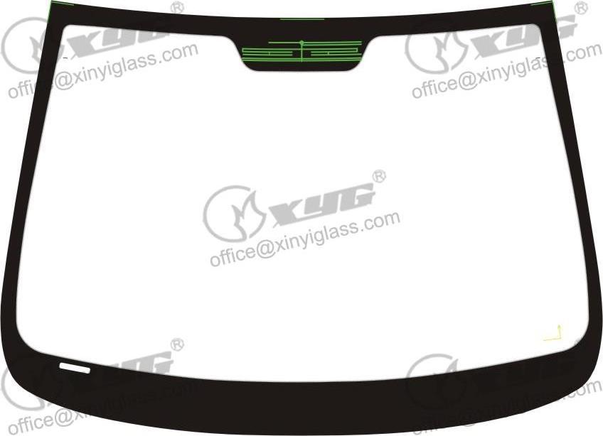 For   YUEYUE J2 HBK 2009-14 OEM Premium Windshield , Original Door Glass , Auto glass  car part