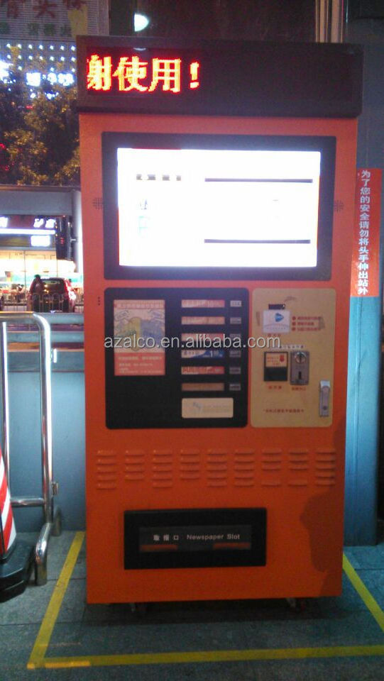 High Capacity Book/DVD/Magazine/newspaper Vending Machine for Sale