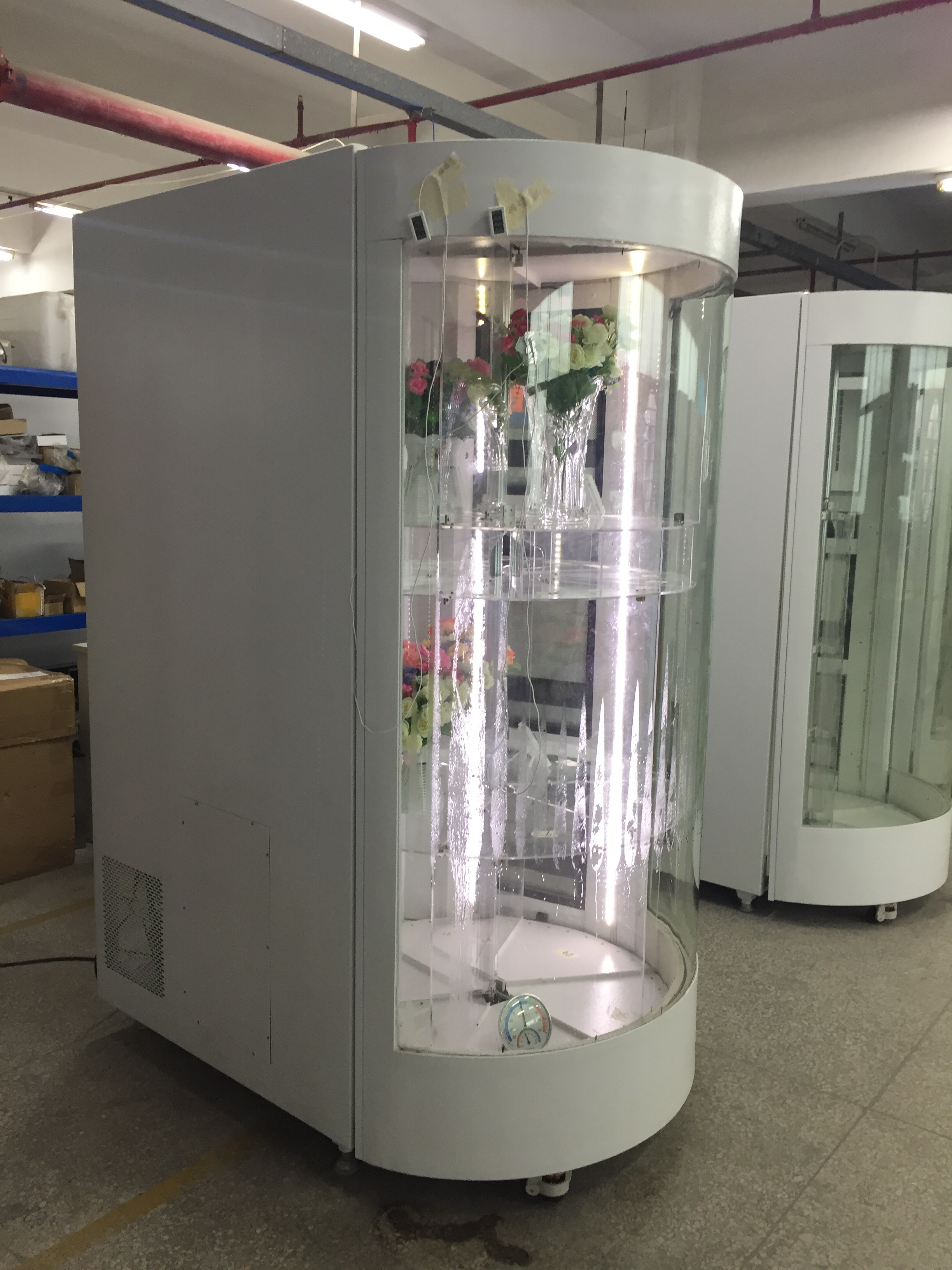 New fresh floss flower vending machine for sale with humidty and temperature control high quality tested by market for 4 year