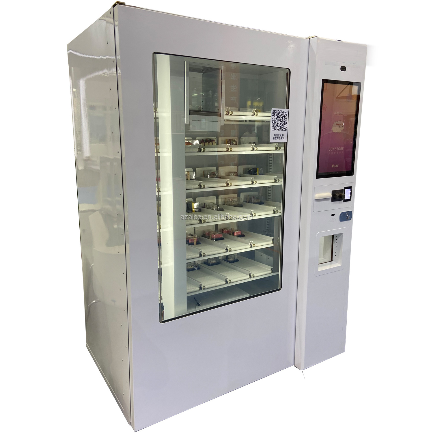 Red Wine vodka whisky Tequila vending machine with lift  and belt system  and ID scanner age verificate black  beer champagne vm