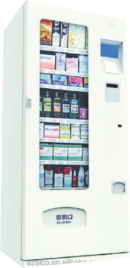 Modern design smart drink and snack combo vending machine