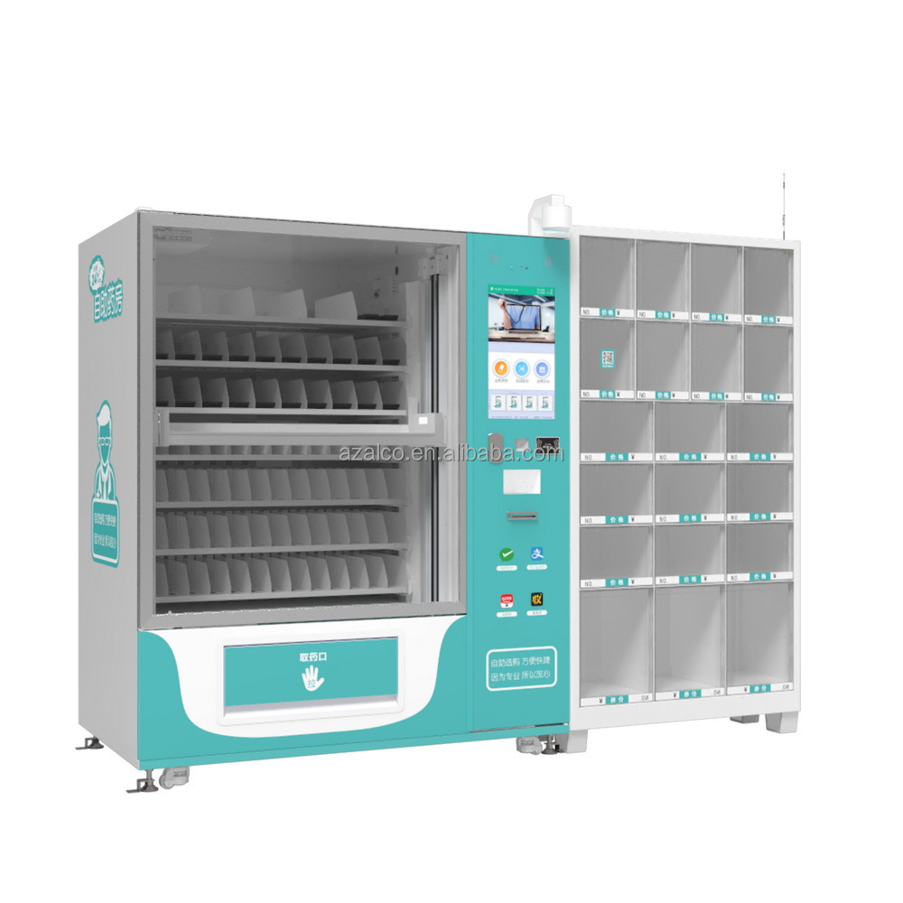 Modern design smart drink and snack combo vending machine