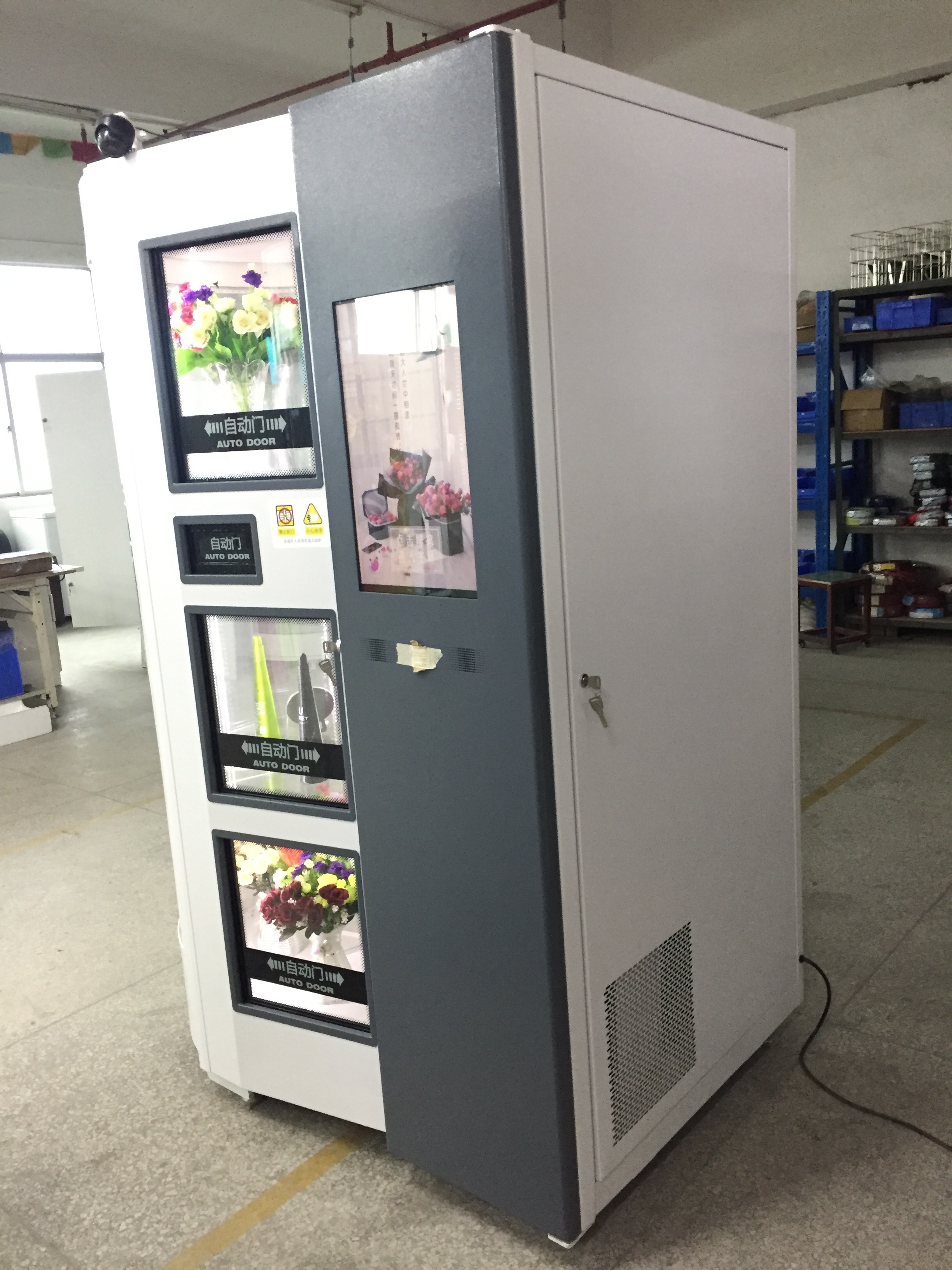 New fresh floss flower vending machine for sale with humidty and temperature control high quality tested by market for 4 year