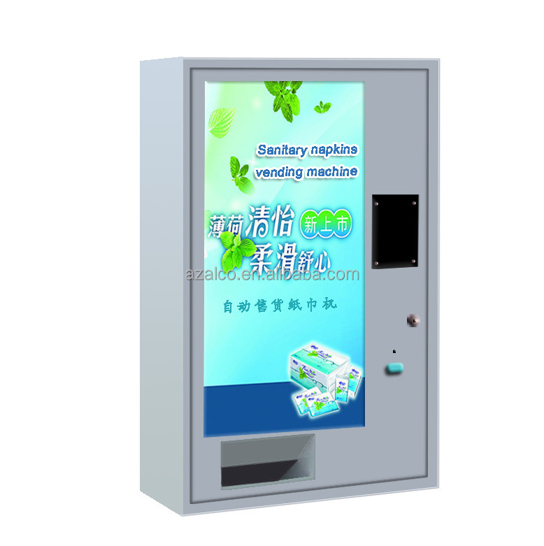 Multi-function Self-Service Condom Washroom Tissue Vending Machine for sell