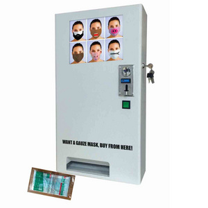 Mask pads vending machine for sale with coin acceptor mask dispenser