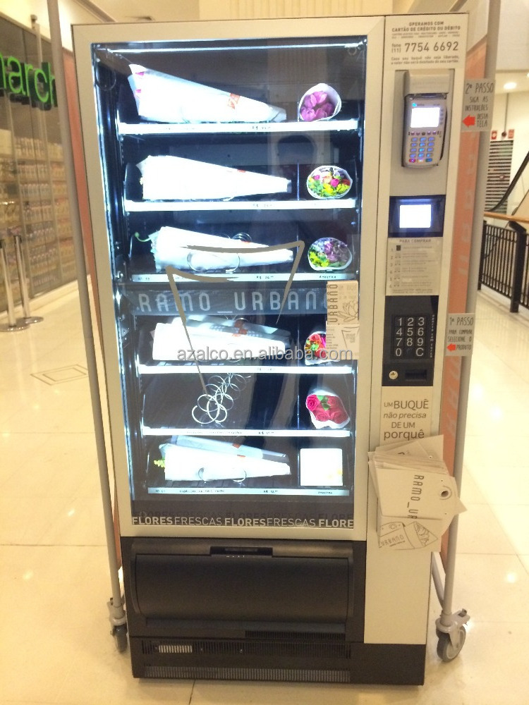 flower shop flower vending machine with refrigeration high quality and healthy vending