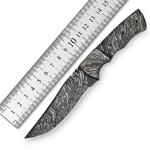 Damascus Steel Knife Blade Blanks Handmade Knife Best Outdoor Bus craft 192 Layers blank blade for sale