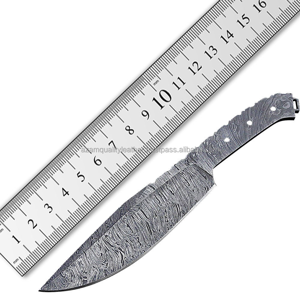 Wholesale Damascus Steel Folding Pocket Knife Outdoor Blanks Camping Survival Tactical blank blade knifes