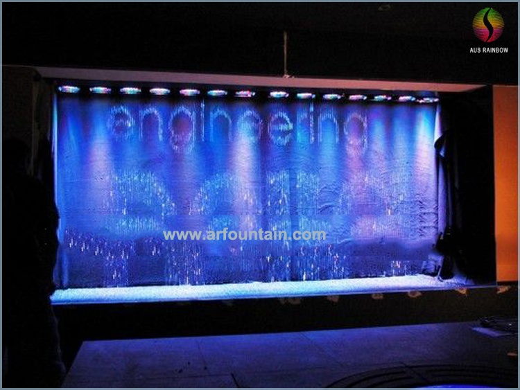 Digital Water digital water curtain fountain For Hotel Lobby Decoration