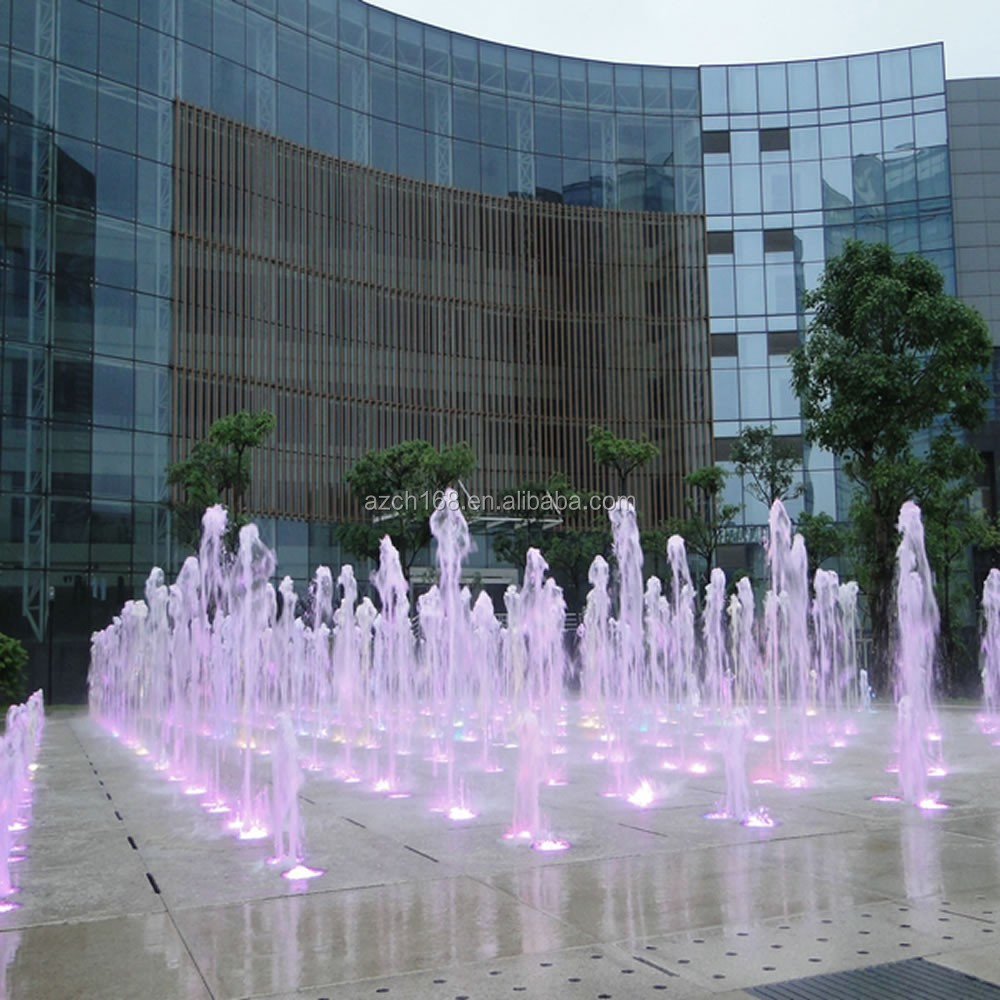 Outdoor Funny Water Fountains, LED Fountain For Decoration