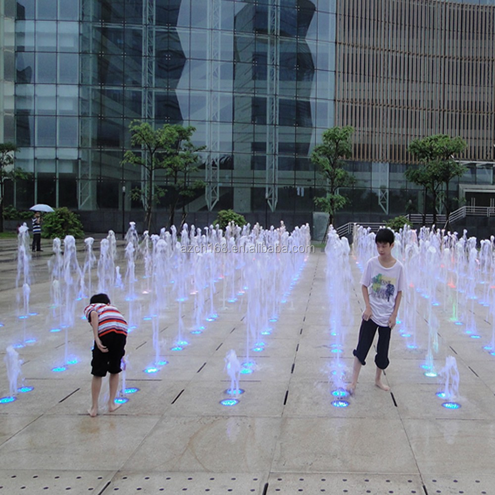 Outdoor Funny Water Fountains, LED Fountain For Decoration