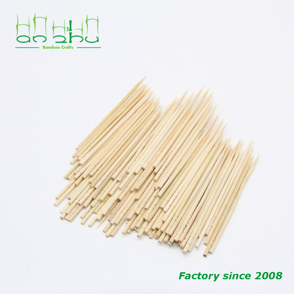 Eco-friendly  Bamboo Toothpick Umbrella/Customize Flag Bio-degradable Stick Food Picks