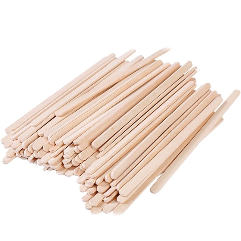 Factory price disposable birch wood coffee stir stick wooden coffee stirrer stick disposable coffee stir stick