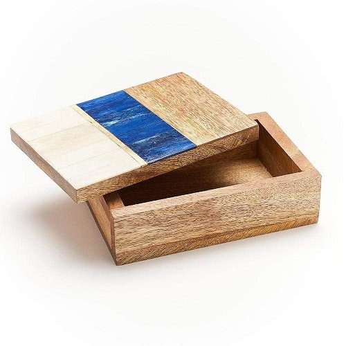 Hand Made Wooden Jewelry Box wooden decorative Box Designer Storage Box