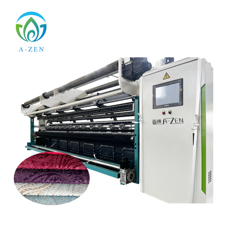 A-ZEN Manufactory Wholesale HKS3M pattern disc drive high speed warp knitting machine for NET FABRIC