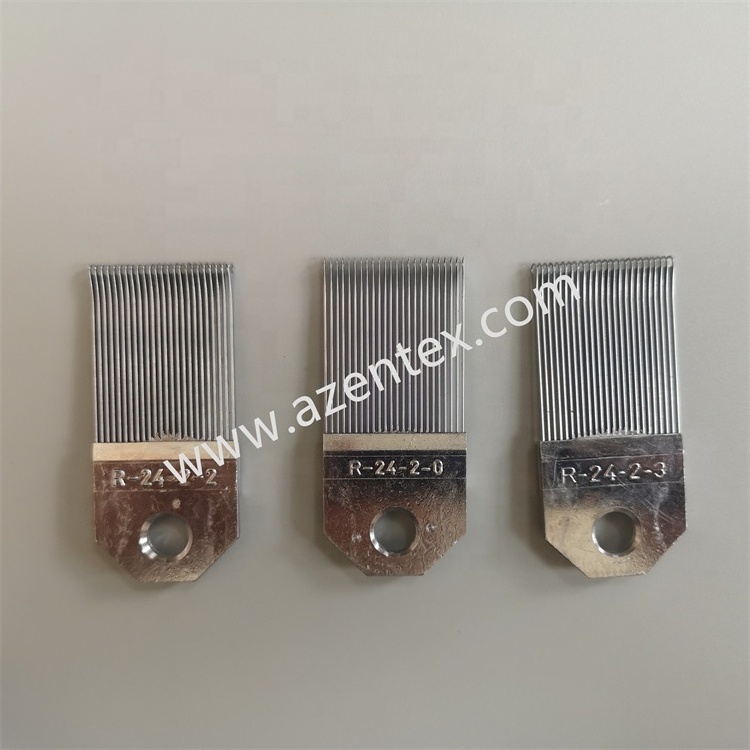 warper warping machine reed guide needle block R24 straight right left needle