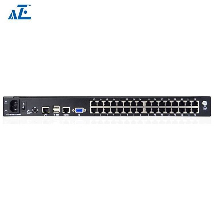 1U 19inch LCD IP KVM Switch 32 Port Console Digital Kvm Over Ip