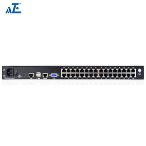 1U 19inch LCD IP KVM Switch 32 Port Console Digital Kvm Over Ip