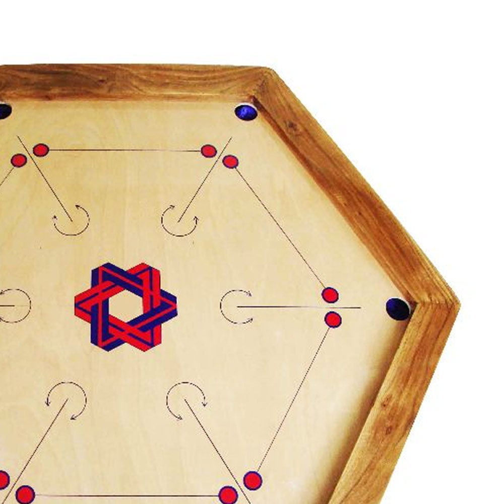 Regular Size Carrom Board For Youth And Kids Playing New Style Wooden Carrom Board Game with coins and strikers