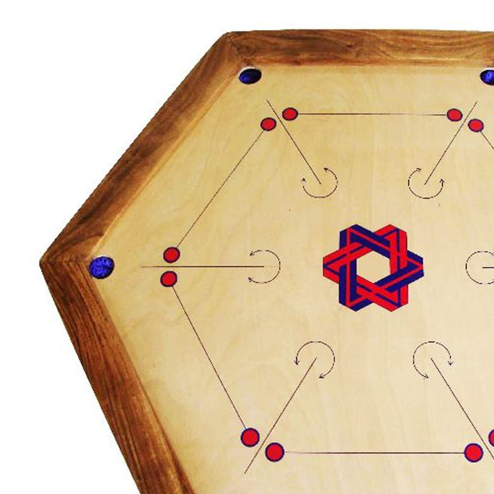 Regular Size Carrom Board For Youth And Kids Playing New Style Wooden Carrom Board Game with coins and strikers